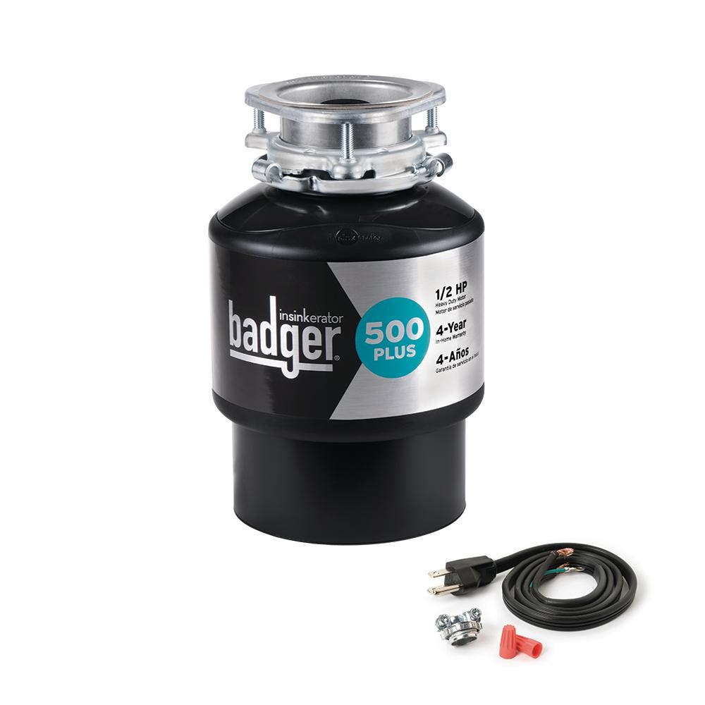 Insinkerator BADGER500WITHCORD Black