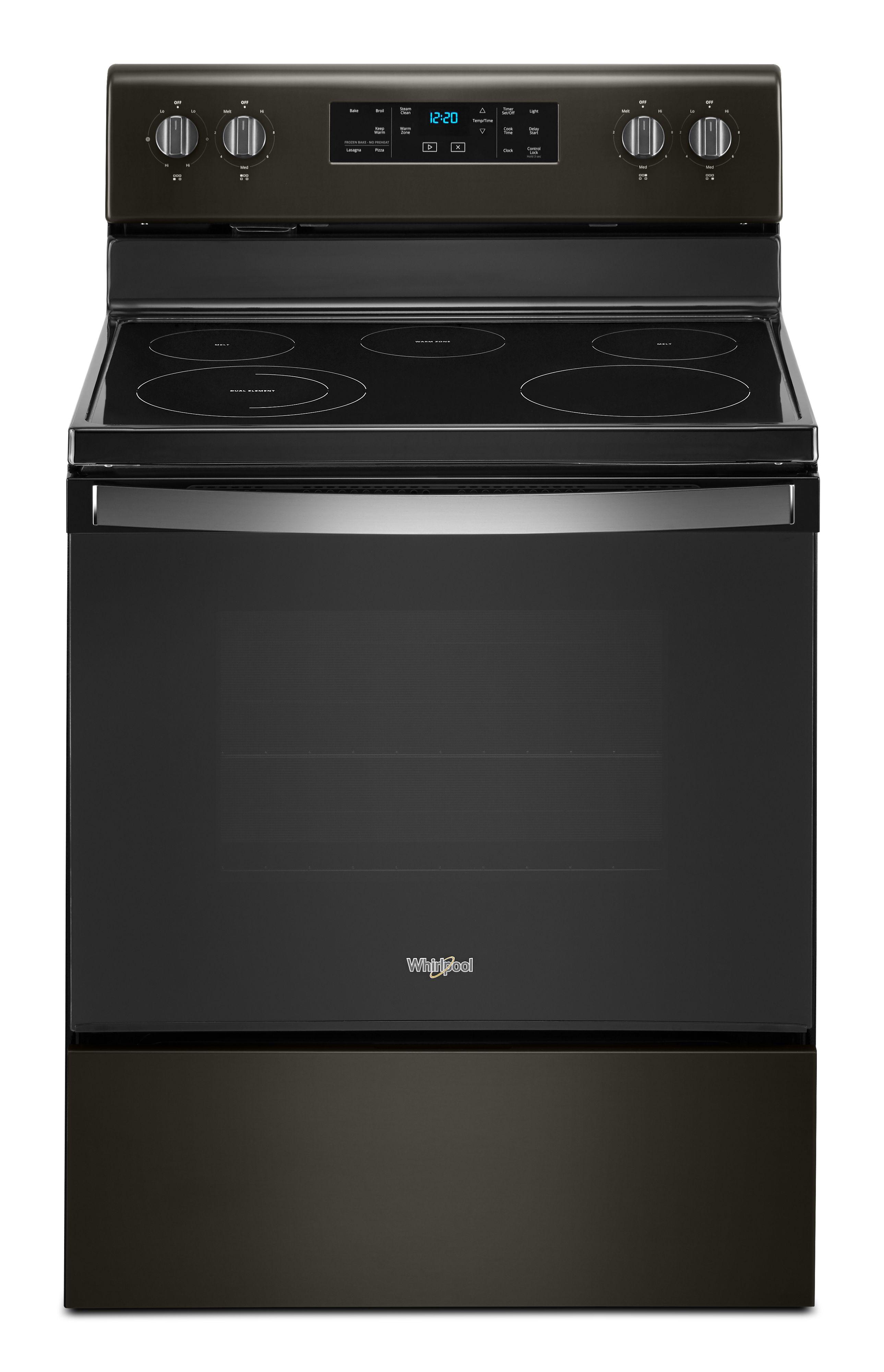 Whirlpool WFE505W0JV Black Stainless Steel