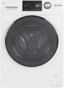 24 Inch Front Load Electric Washer/Dryer Combo with 2.4 cu. ft Capacity, 14 Cycle Options, 5 Heat Selections, 1,450 RPM Spin Speed, NSF Sanitize, Timed Dry, Steam, 24 Hour Delay Start and Optional Wi-Fi Connect