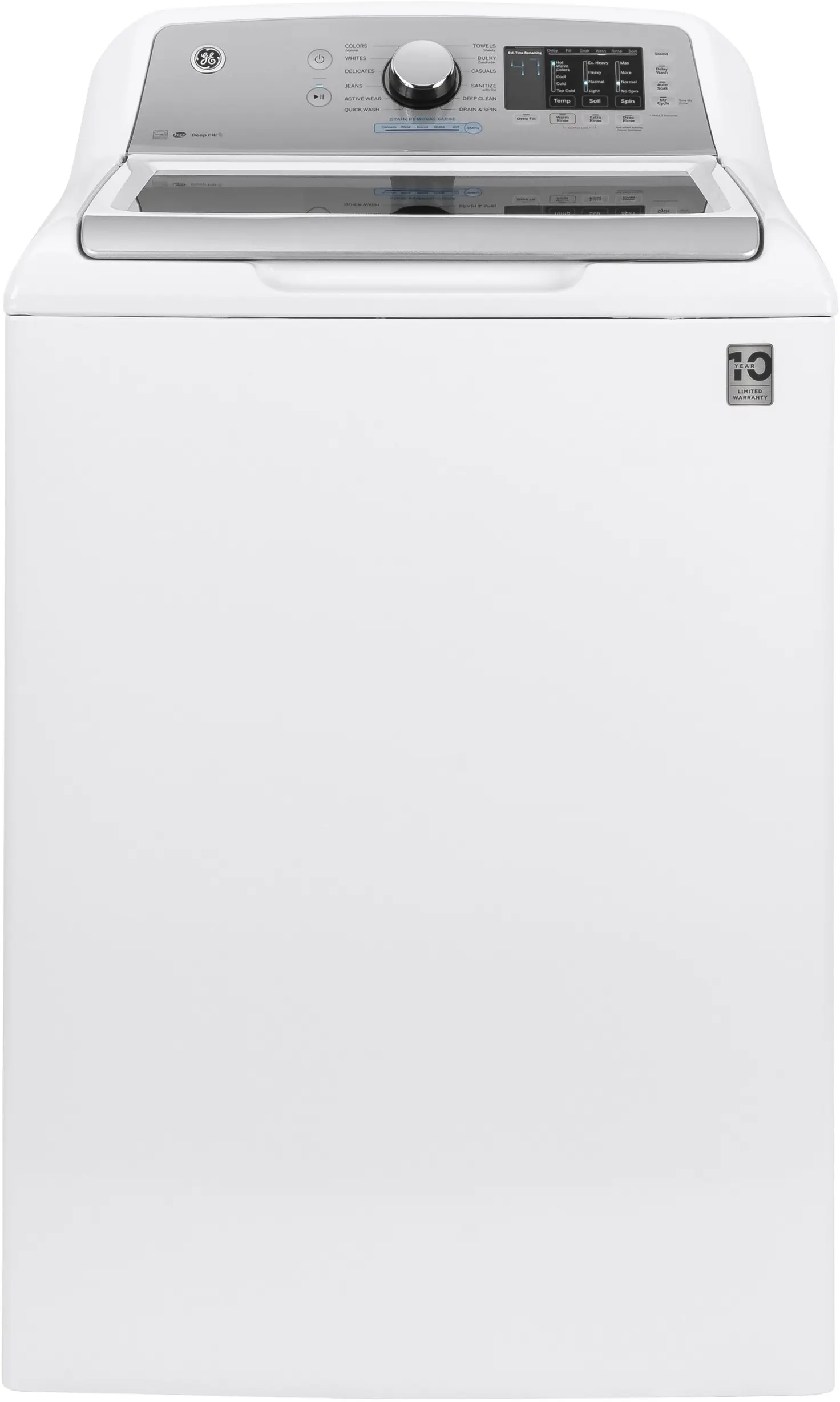GE GTW720BSNWS White