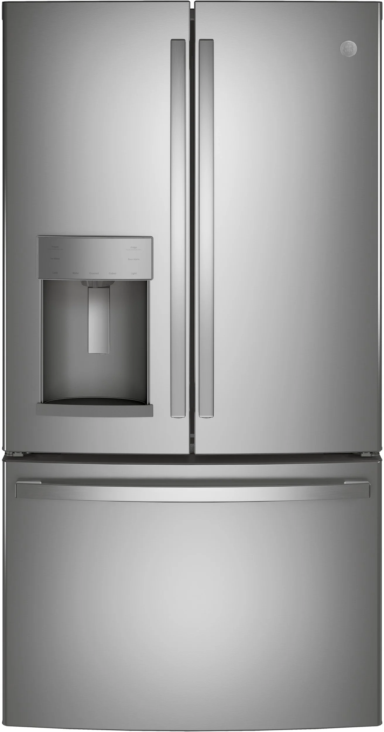 GE GFE28GYNFS 36 Inch French Door Refrigerator Fingerprint