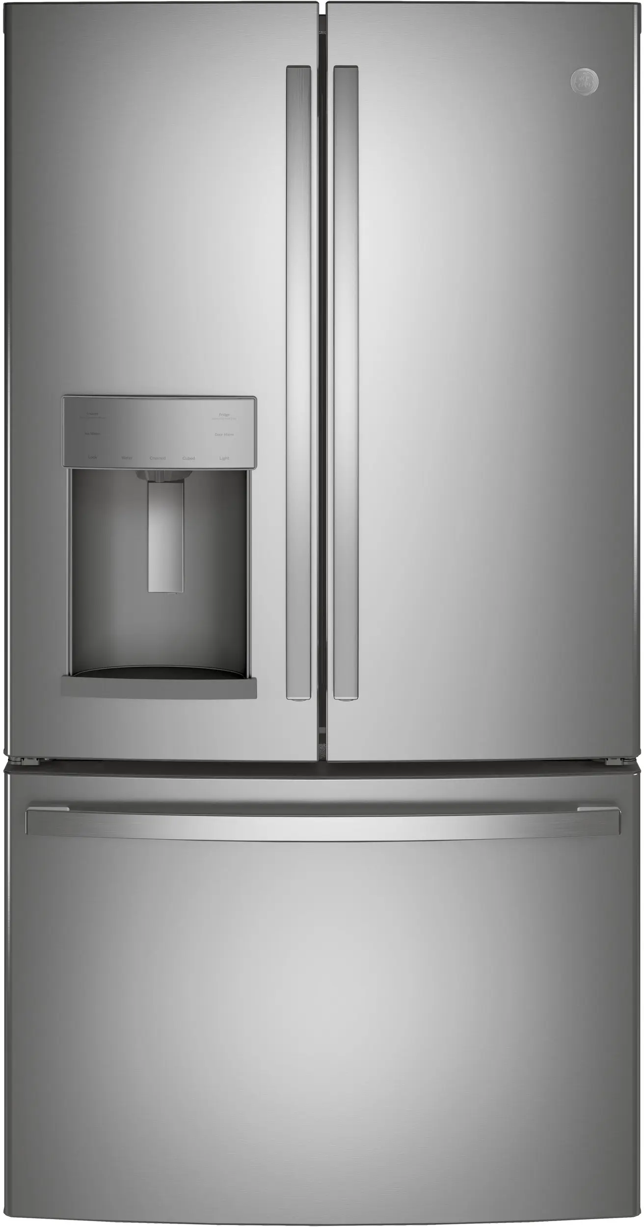 GE GFE28GYNFS 36 Inch French Door Refrigerator Fingerprint