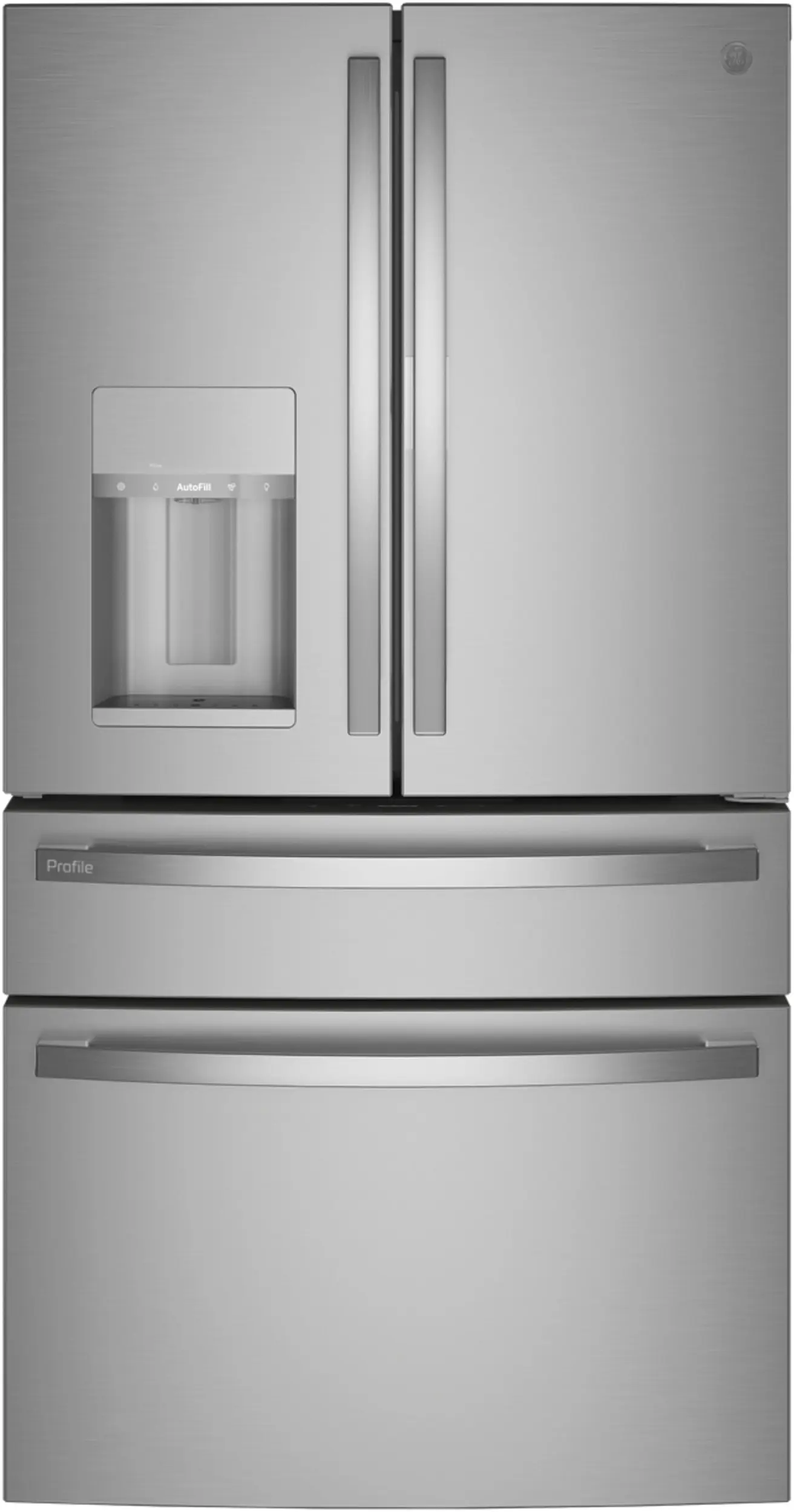 GE PVD28BYNFS 36 Inch 4-Door French Door Smart Refrigerator