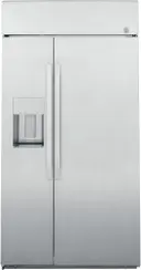 48 Inch Counter Depth Built-In Side by Side Smart Refrigerator with 28.7 Cu. Ft. Total Capacity, LED Lighting, Climate Controlled Drawer, Ice Maker, External Water/Ice Dispenser, Advanced Water Filtration, CSA, UL Listed, and AHAM Certified