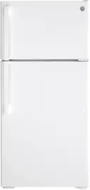 28 Inch Top Freezer Refrigerator with 15.6 Cu. Ft. Capacity, LED Lighting, Adjustable Wire Shelves, Full-Width Door Shelves, Reversible Hinges, Frost-Free, and Sabbath Mode