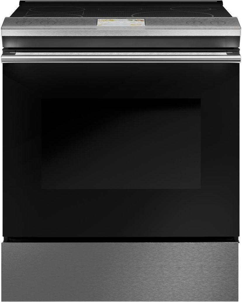 Cafe CHS90XM2NS5 30 Inch Slide-In Induction Smart Range with 5 Elem...