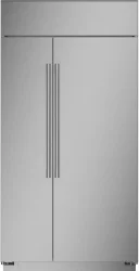 42 Inch, 25.1 Cu. Ft. Built-In Side-by-Side Smart Refrigerator with Automatic Defrost