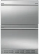 24 Inch Built-In Double Drawer Refrigerator with 5 Cu. Ft. Capacity