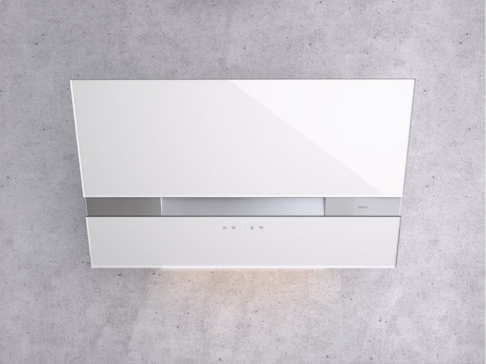 Zephyr AWAM90AWX White Glass