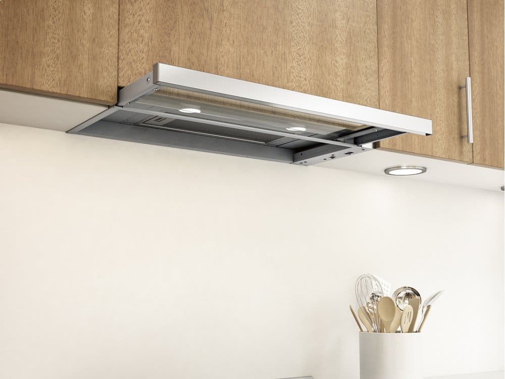 Zephyr ZPIE24AG Stainless Steel Trim with Glass, 500 CFM