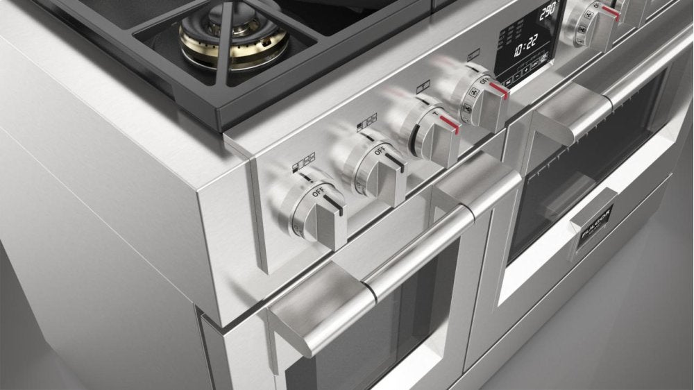 Fulgor Milano F6PDF486GS1 48 Inch Dual Fuel Pro Range: STAINLESS