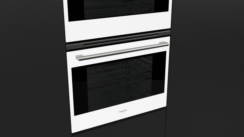 Fulgor Milano F7DP30W1 White Glass