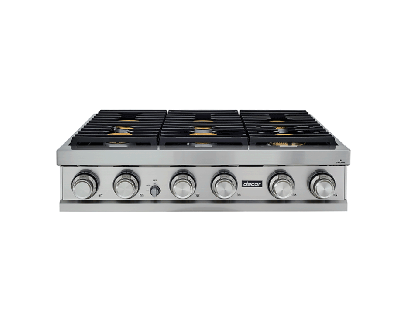 Dacor DTT36M876AS Stainless Steel, Liquid Propane/High Altitude