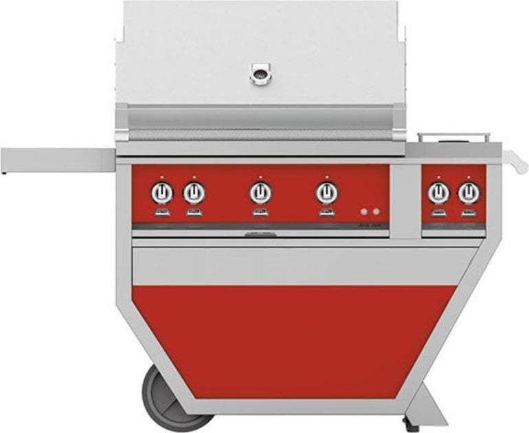 Hestan GMBR36CX2NGRD Natural Gas, Matador Red