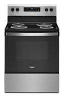 30 Inch Freestanding Electric Range with 4 Coil Elements, 4.8 cu. ft. Capacity, Self Clean, Delay Bake