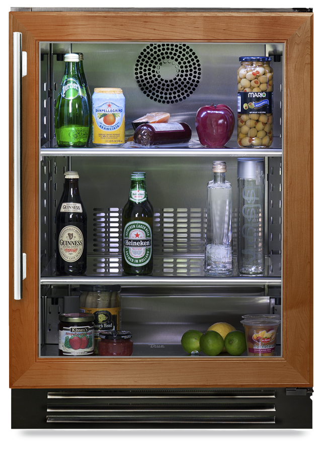 True Residential TUR24LOGB Overlay Panel Ready/glass, Left Hinge