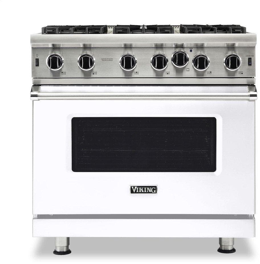 Viking VGIC53626BWH White, Natural Gas