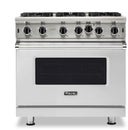 36 Inch Gas Range with 6 Open Burners