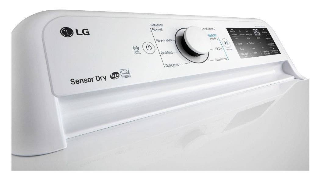 LG DLE7060WE White