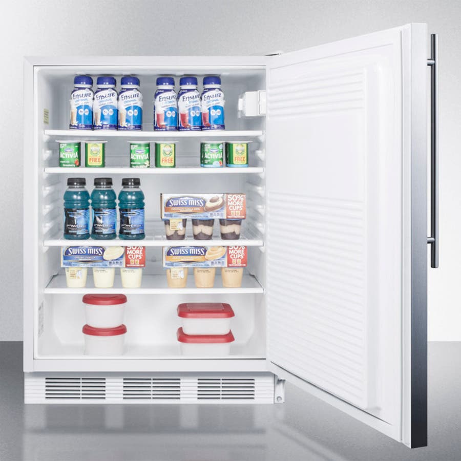 Summit AL750BISSHV Stainless Door with Vertical Thin Handle