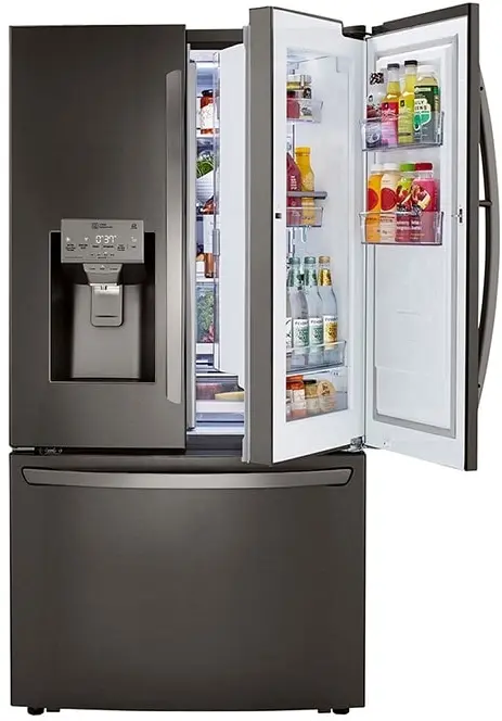 LG LRFDS3016D PrintProof Black Stainless Steel
