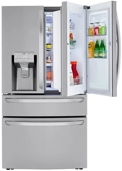 LG LRMDS3006S 36 Inch 4 Door Smart French Door Refrigerator
