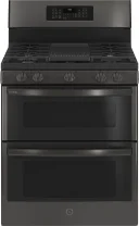 30 Inch Freestanding Gas Double Oven Convection Range with No Preheat Air Fry