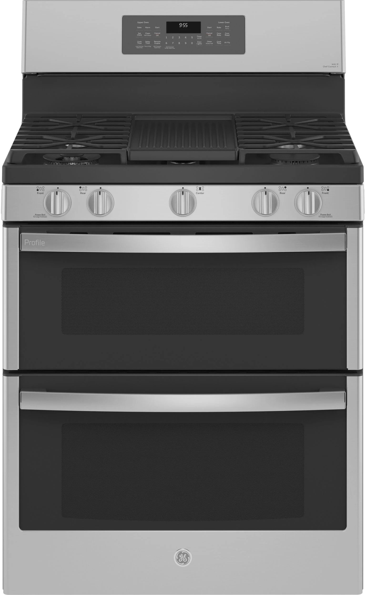 GE Profile Smart Gas Double Oven Range - Thumbnail 4
