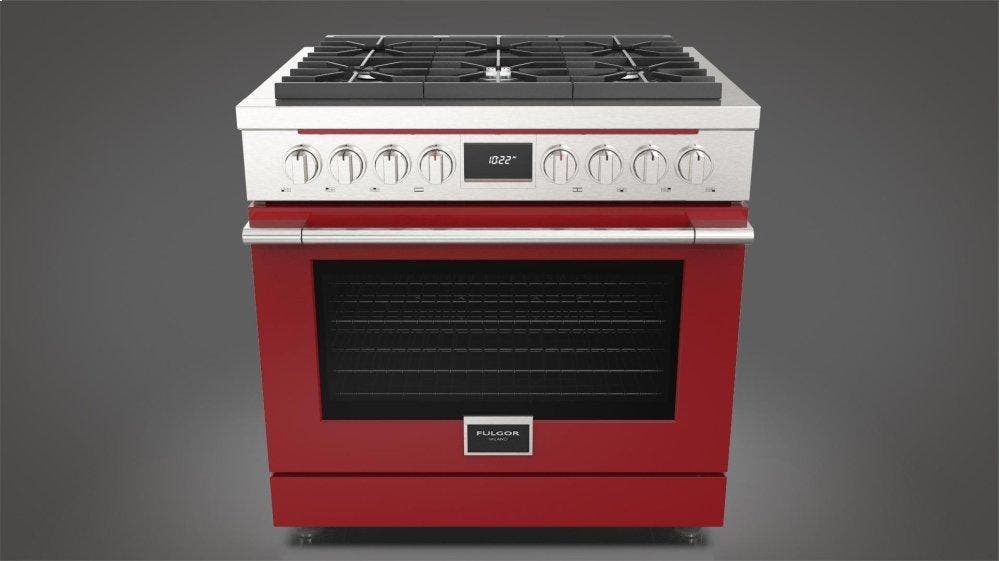 Fulgor Milano ACDKIT36RD Glossy Red