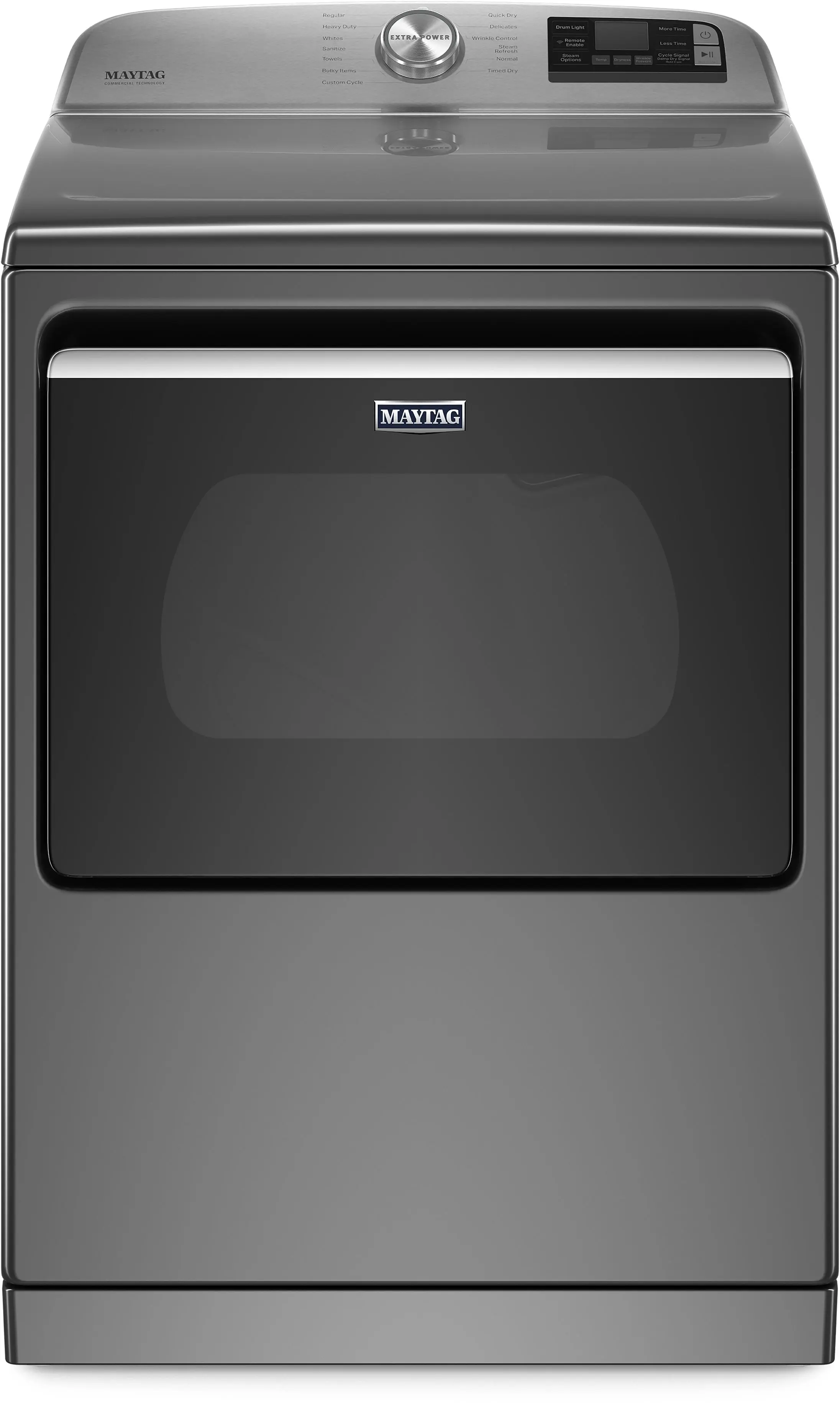 Maytag MED7230HC 27 Inch Electric Smart Dryer Metallic Slate