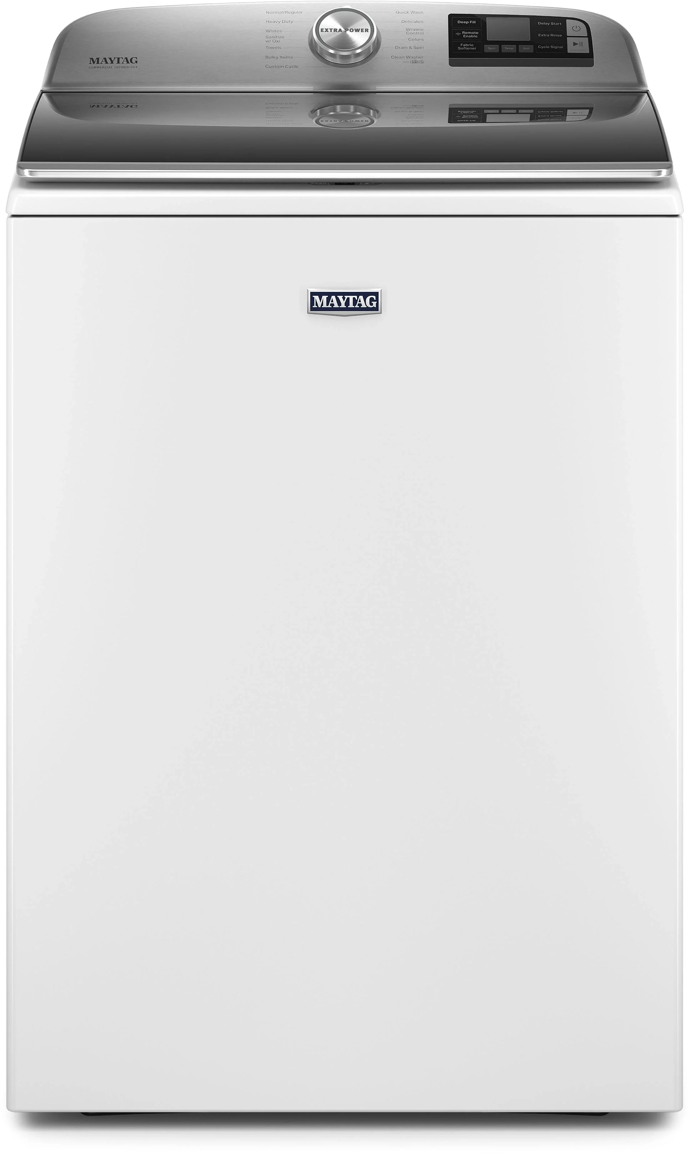 Maytag MVW7232HW 27 Inch Top Load Smart Washer White | Plesser's