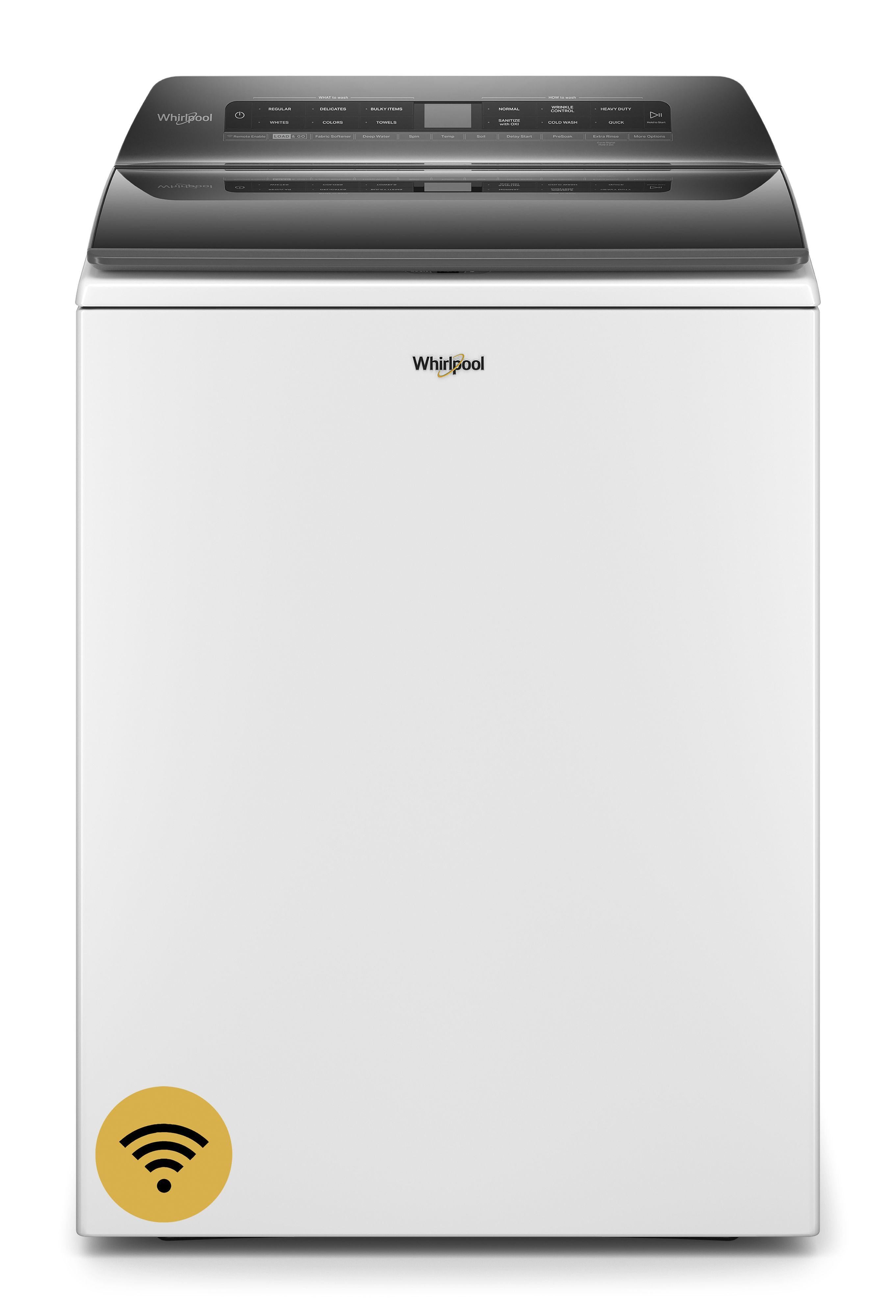 Whirlpool WTW6120HW 27 Inch Smart Capable Top Load Washer White