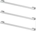 Professional Round Flush Handle Kit for 36" Integrated French Door Refrigerator Freezer