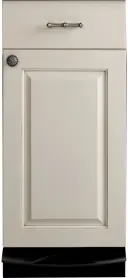 15 Inch Built-In Trash Compactor with 1.4 Cu. Ft. Capacity, Automatic Anti-Jam, Control Lock, Removable Key, Foot Pedal Drawer Opener, and Side Release Bin