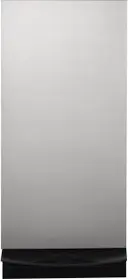 15 Inch Built-In Trash Compactor with 1.4 Cu. Ft. Capacity, Automatic Anti-Jam, Control Lock, Removable Key, Foot Pedal Drawer Opener, and Side Release Bin