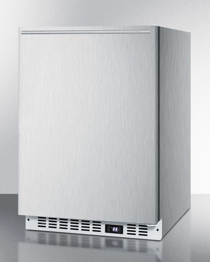 Summit SCFF52WXCSSHH Stainless Steel, Horizontal Handle