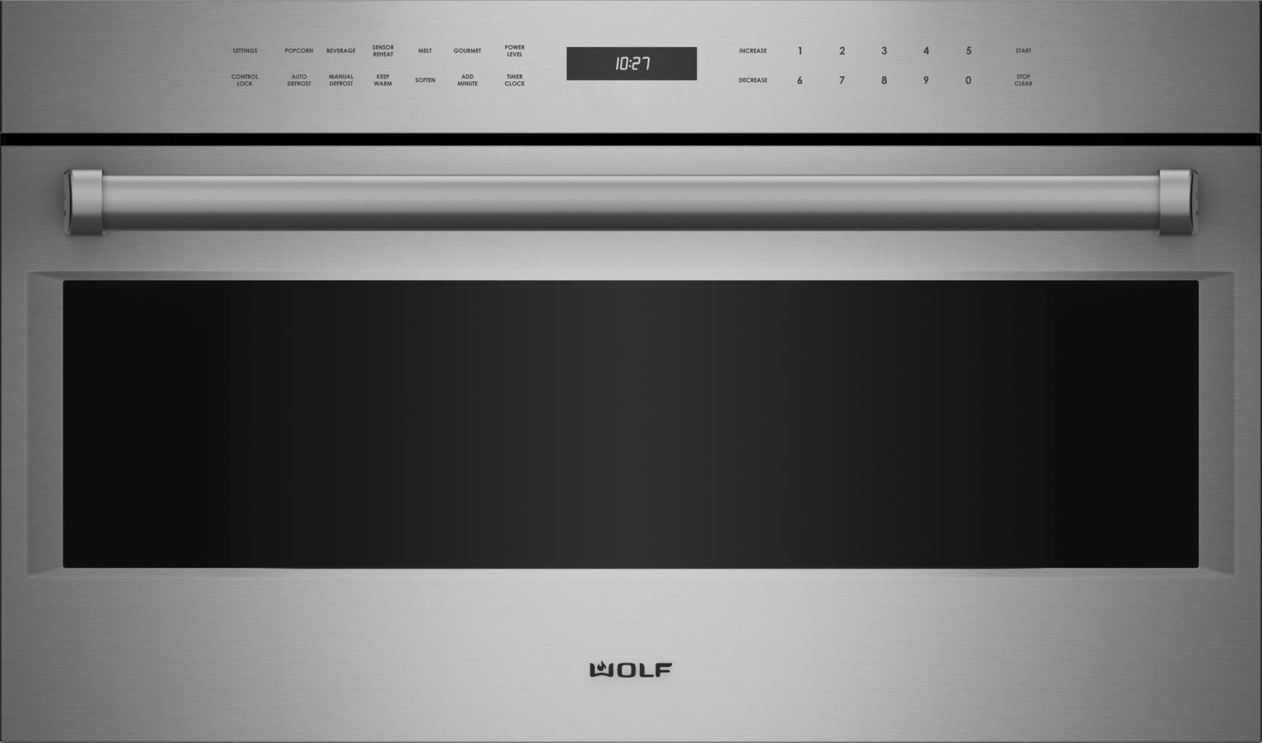 Wolf MDD30PESPH 30 Inch Built In Microwave Stainless Steel