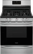 30 Inch Freestanding Gas Range with Air Fry and 5 Sealed Burners