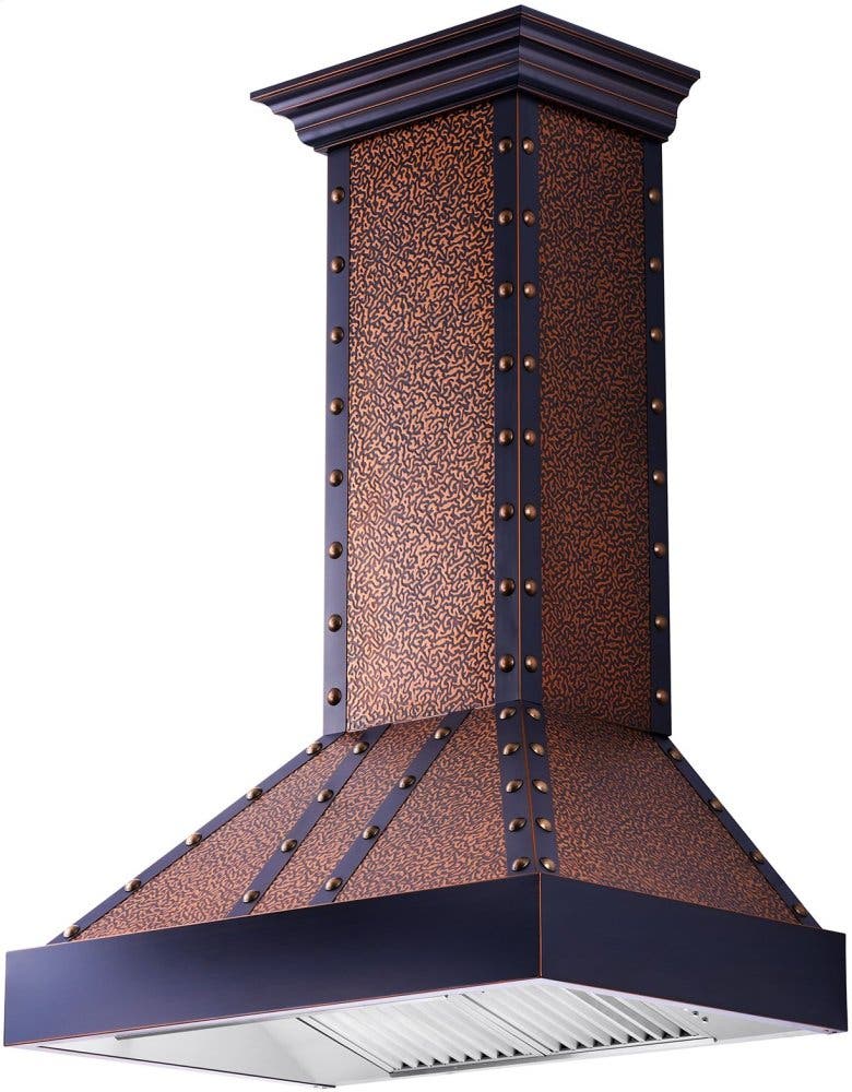 Zline 655EBBBB30 Mild Steel/Baked Copper, 30 Inch, 400 CFM