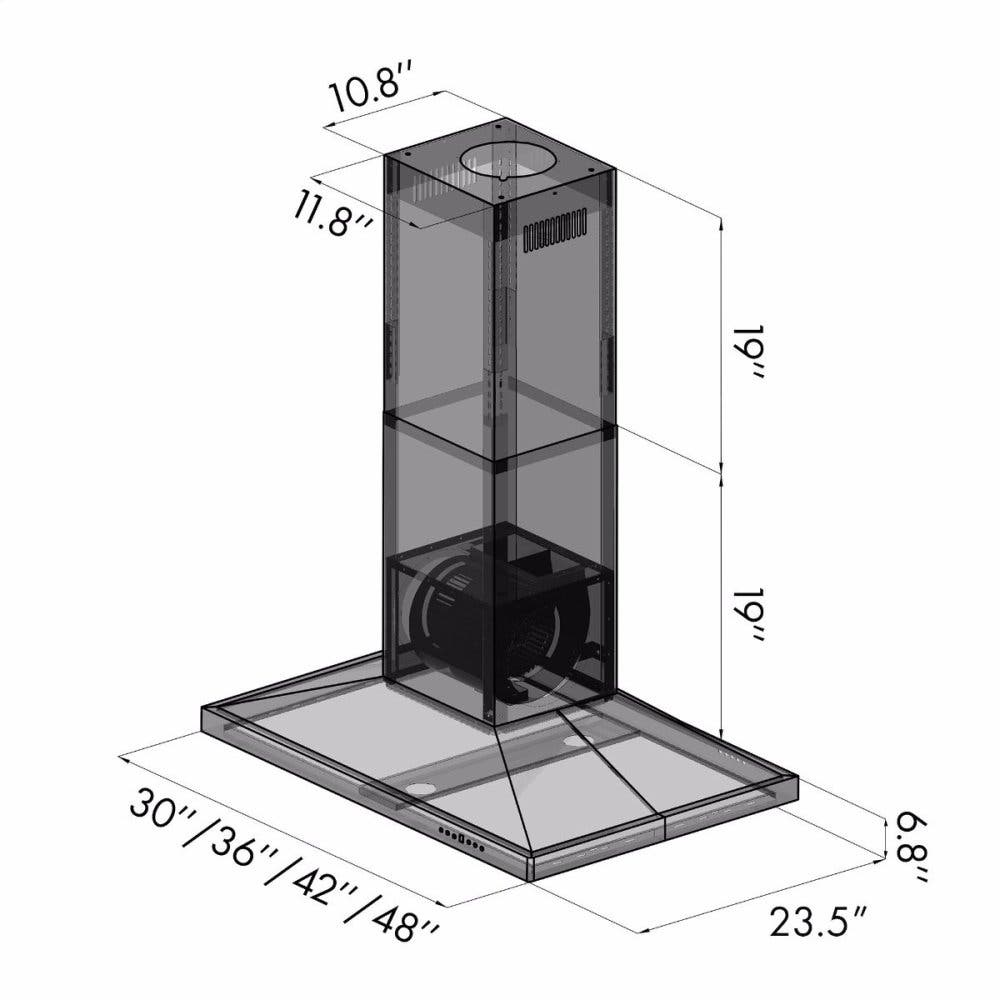 Zline GL2I36400 36 Inch