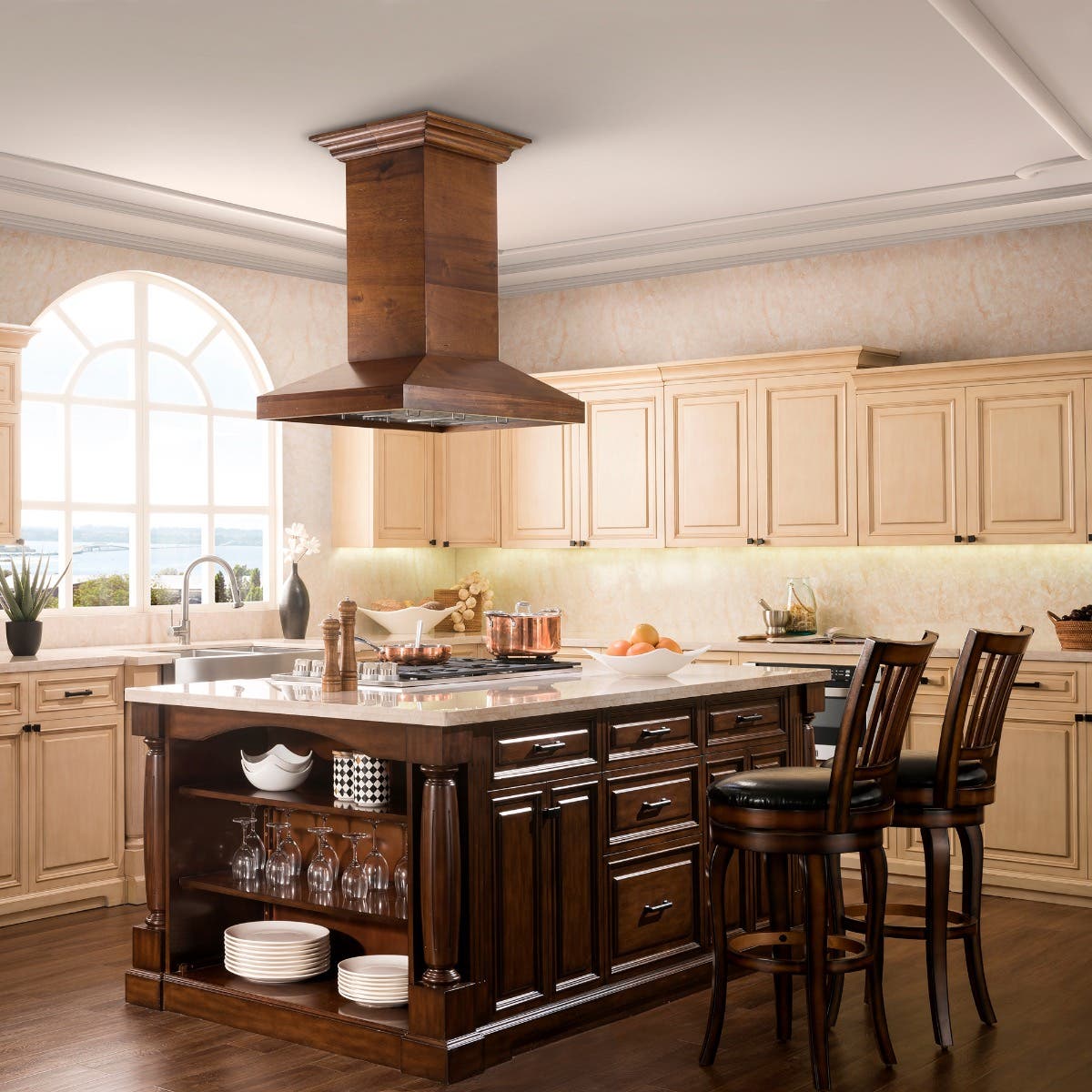 Zline KBIRRRD48 Walnut, 48 Inch
