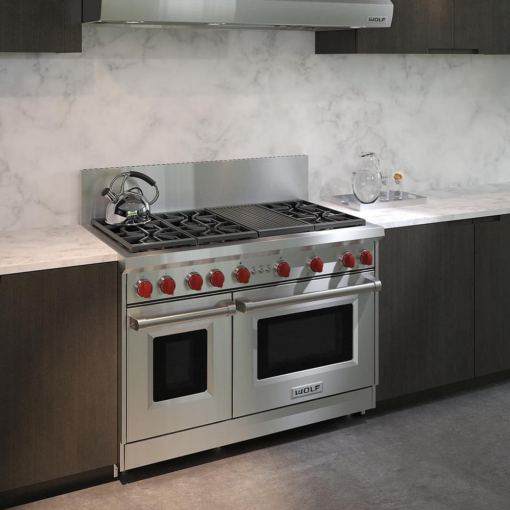 Wolf GR486C Stainless Steel, Natural Gas