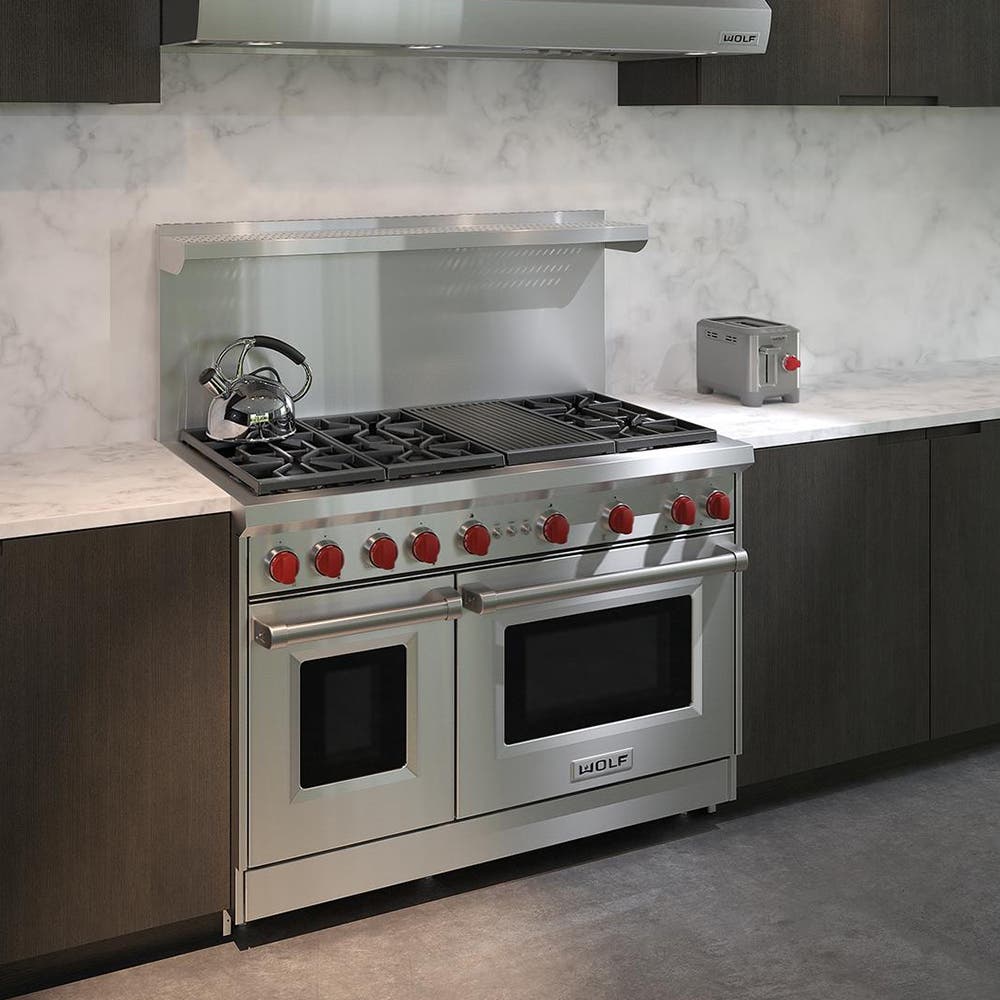 Wolf GR486C Stainless Steel, Natural Gas