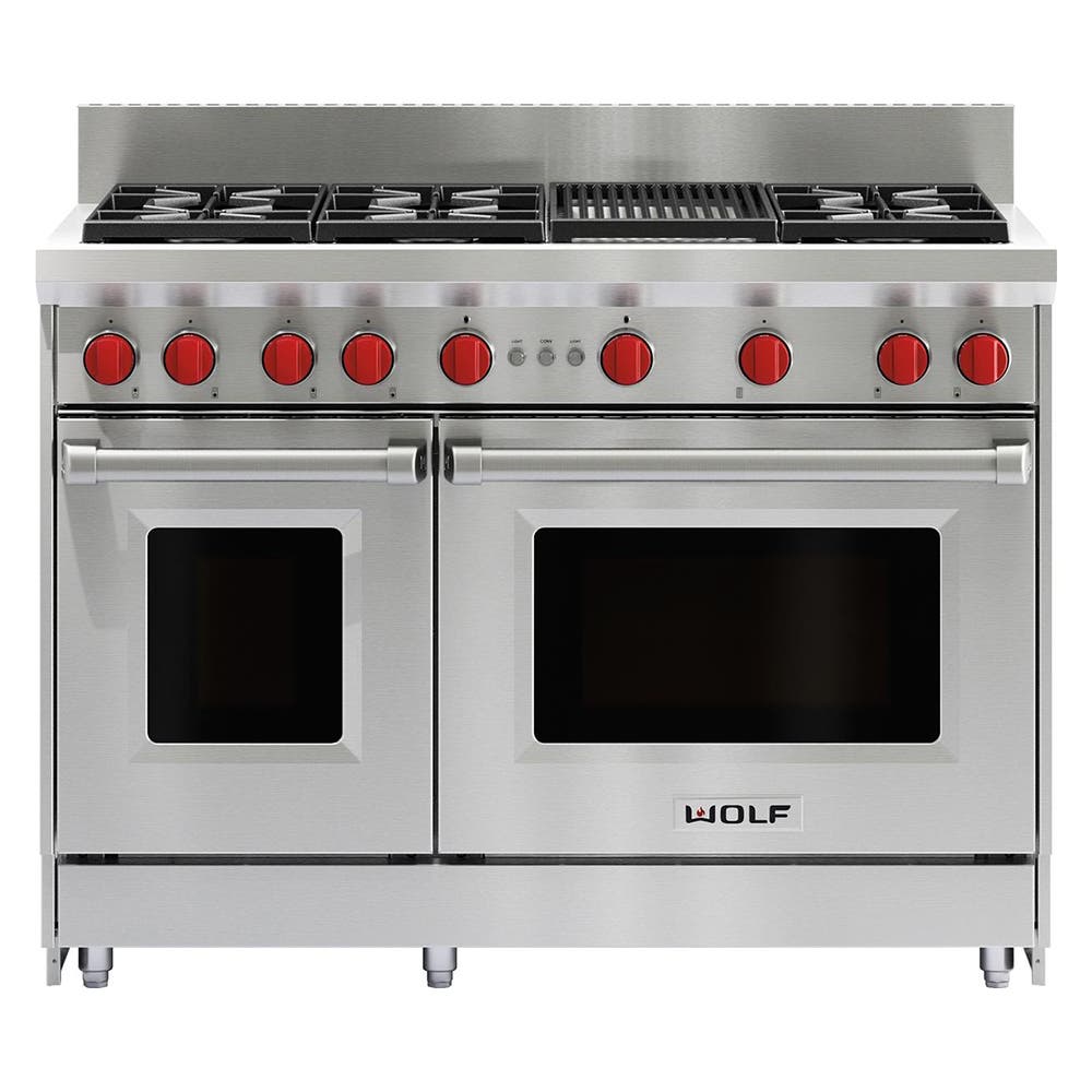 Wolf GR486C Stainless Steel, Natural Gas