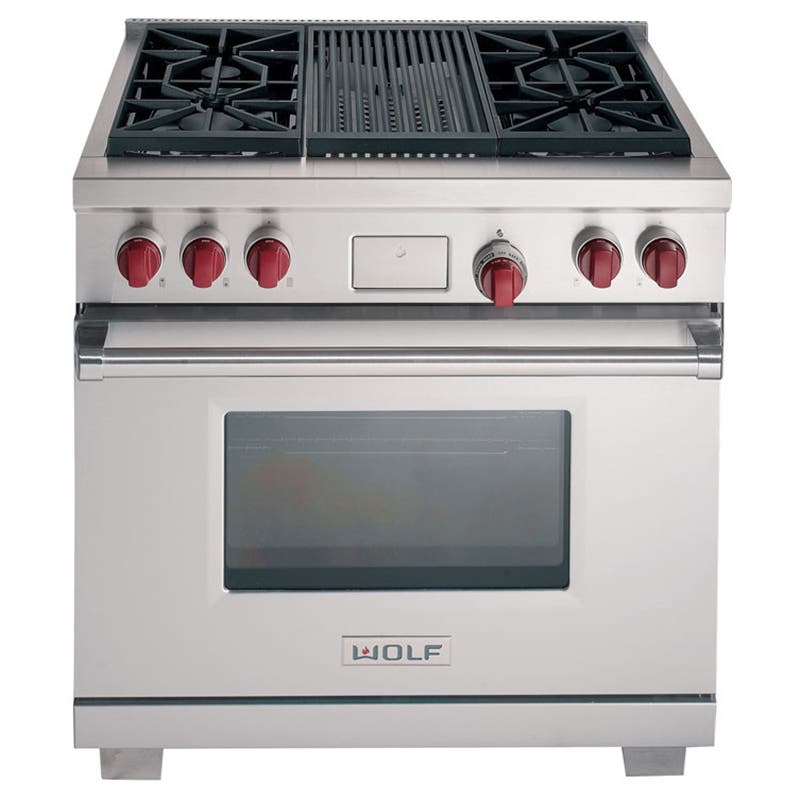 Wolf DF364C Stainless Steel, Natural Gas