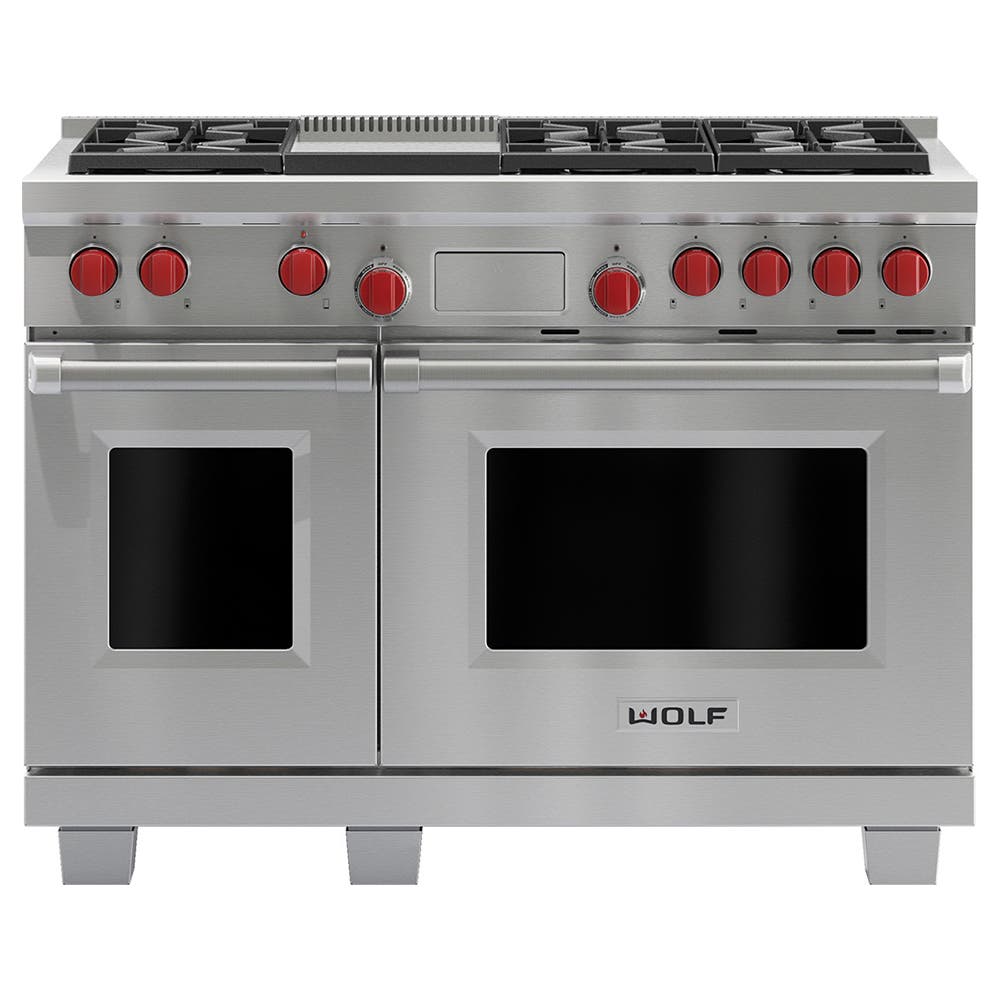 Wolf DF486G Stainless Steel, Natural Gas