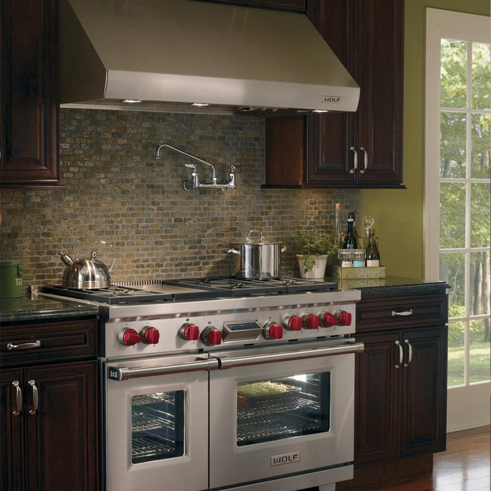 Wolf DF486G Stainless Steel, Natural Gas