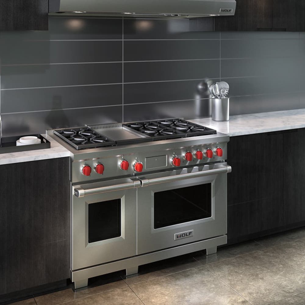 Wolf DF486G Stainless Steel, Natural Gas