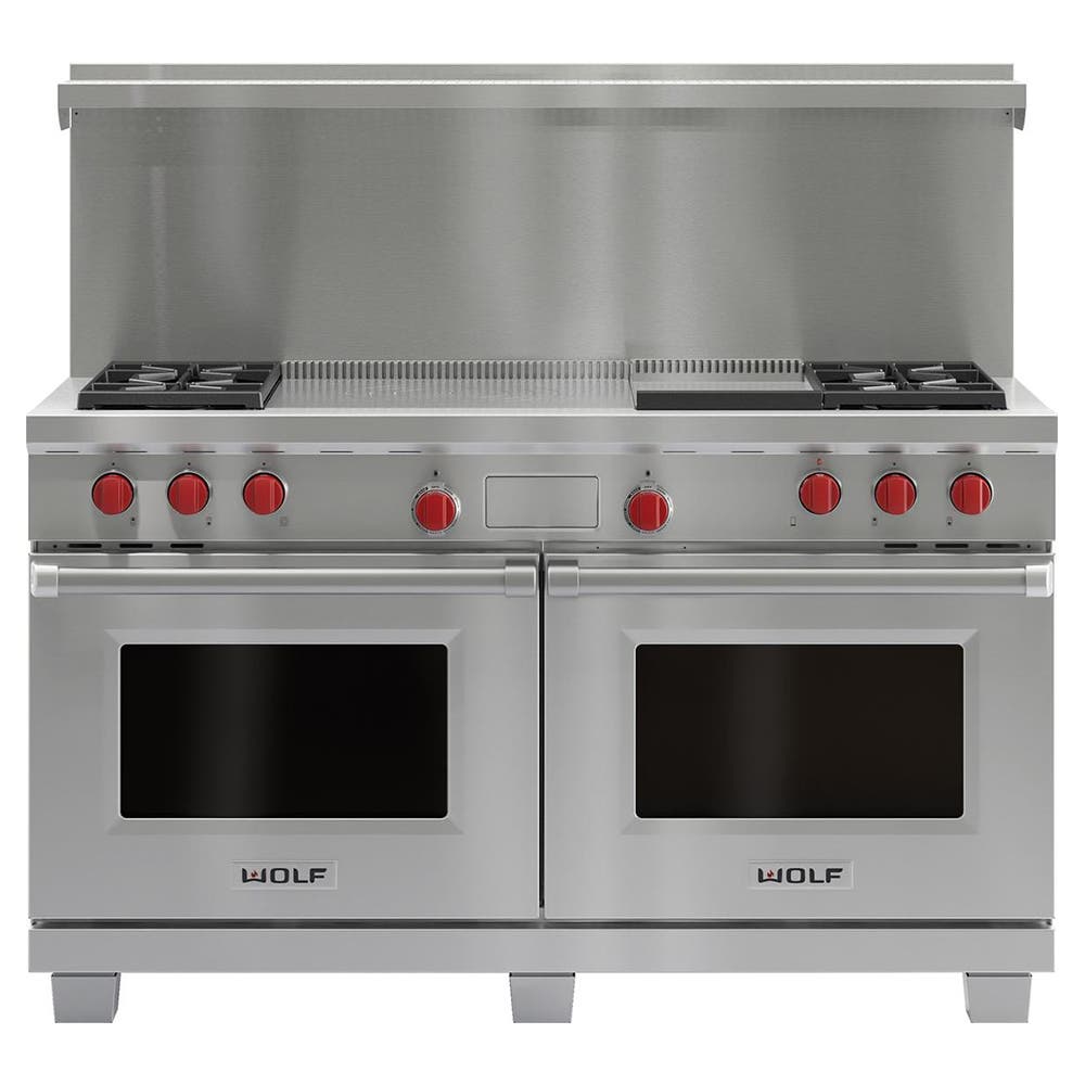 Wolf DF604GF Stainless Steel, Natural Gas