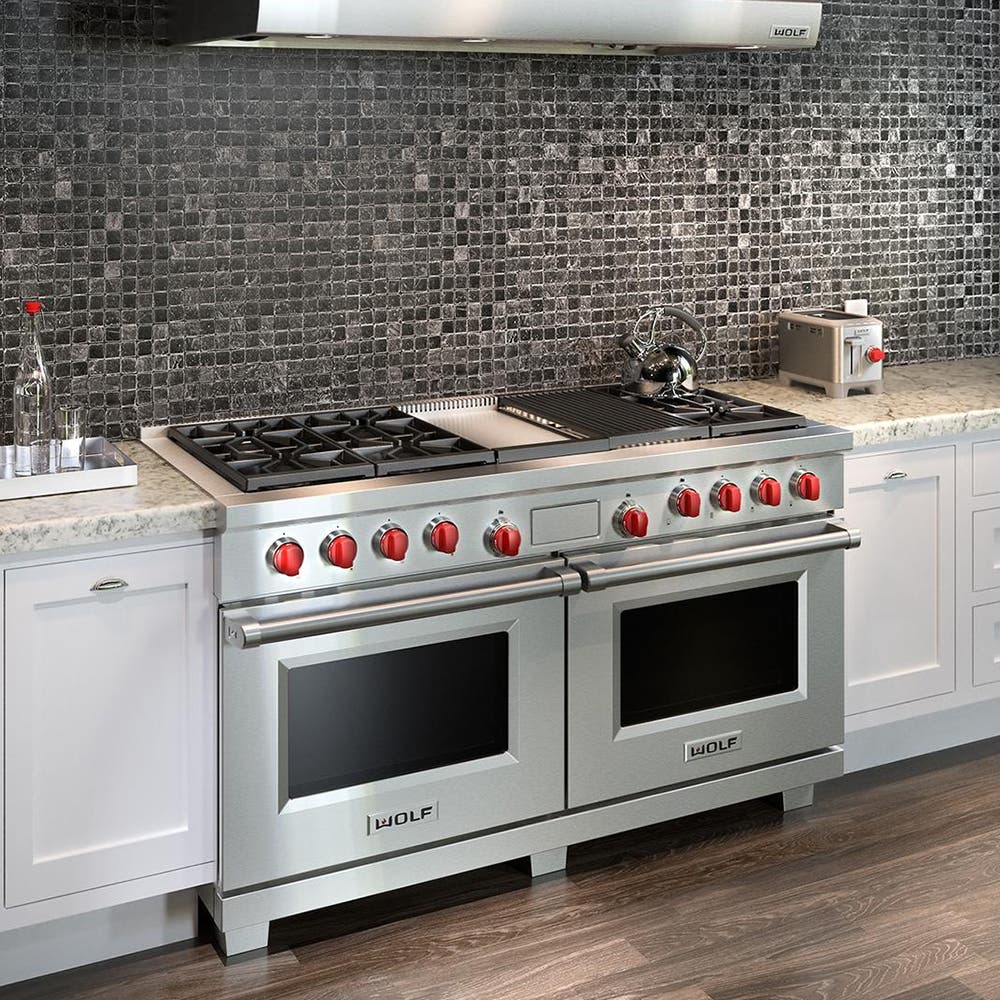 Wolf DF606CG Stainless Steel, Natural Gas